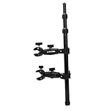 Akozon Motorrad-Kamera-Halterungsset, 119,4 cm (47 Zoll), Selfie-Stick, Doppelklemme, Ersatz für GO...