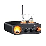 Fosi Audio MC331 Röhrenvollverstärker mit DAC, 2 Kanal Heim Stereo Audio Verstärker für HiFi...
