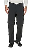 VAUDE Herren Hose Yaki Zip Off Pants, schwarz (black), M, 03909