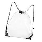 lazyfun Durchsichtige Beutel Mit Kordelzug Durchsichtiger Rucksack Mit Kordelzug Für...