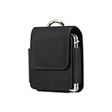 Gürteltasche für Galaxy Z Flip 7, 6, 5, 4, 3, 2, Handytasche mit Kartenhalterung Ledertasche...