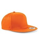 Beechfield Herren Snapback Rapper Cap One Size Orange