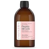 Traubenkernöl Bio 100 Prozent Rein Kaltgepresst + Vitis Vinifera Öl Für Hautpflege Anti Aging Und...