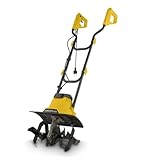 Powerplus Elektrische Gartenfräse POWEG72000-1200 W Gartenhacke mit 4 Messer zum Fräsen,...