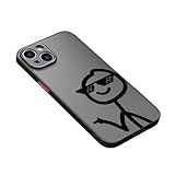 Generisch Cartoon Matchman Shell Handytasche for iPhone 16 17 Air 15 11 12 13 14 Pro Max Mini X XR...