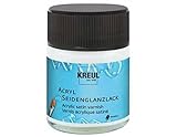 KREUL 79402 - Acryl Seidenglanzlack, seidenglänzend transparent,50 ml Glas, auf Wasserbasis,...