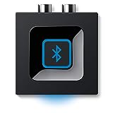 Logitech Kabelloser Bluetooth Audio-Empfänger, Multipoint Bluetooth, 3.5 mm & Cinch-Eingang,...