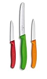 Victorinox 3-tlg Gemüsemesser-Set Swiss Classic - Küchenmesser, Obstmesser - Swiss Made -...