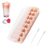Xmart 24 Gitter Eiswürfelform Herz Kommt mit zwei Tropfer Bpa Frei Eiswürfelform Silikon mit...