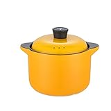 ETZRYSYB Suppentopf Keramik Kasserolle rot rund Kochen Suppentopf Haushalt Küchengerät Bratpfanne