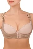 Edelnice Trachtenmode Sexy Dirndl Push-Up BH Büstenhebe Nude Gr. L