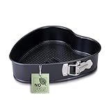 Zenker Herzspringform Perfect Black – 27 x 25 x 7 cm Hochwertige Backform in Herzform für...