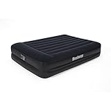 Bestway Aeroluxe Airbed, Luftbett mit eingebauter Elektropumpe, Queensize 203x152x46 cm