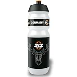 SKS GERMANY HIRSCH BOTTLE LARGE 750 ml Fahrradflasche in Hirsch-Design, Fahrradzubehör (Flasche mit...