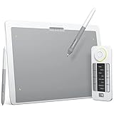 XENCELABS Grafiktablett Kabelloses Zeichentablett mit Shortcut-Fernbedienung, Stifttablett mit 2...