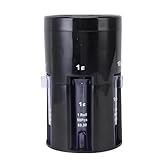 Jiawu 5-in-1-Münzzähler, Kompakter Kleingeldsortierer, Transparente Münzröhren, Einfach zu...