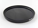 vhbw Universal Infrarot Filter 950nm für kompatibel mit Kamera Objektiven mit 46mm Filtergewinde -...