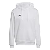 adidas Herren Entrada 22 Sweat Kapuzenpullover, white/black, L