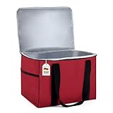 Marple Tex® Premium Einkaufstasche Kühltasche faltbar 37L Hält 20kg Thermotasche groß mit...