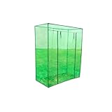 Gewächshaus mit Stahlrahmen, Tomatenhaus, Pflanzenhaus mit Rolltür für Balkon, Terrasse, Garten,...