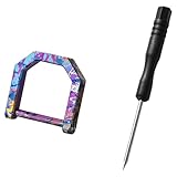 LLHCF Präzisionsgefräster Schlüsselanhänger, Karabiner, kompakt, leicht, 3 Größen, für...