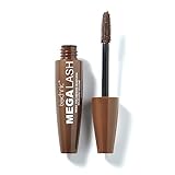 Technic Mega Lash Brown Mascara - Vegane, braune, strapazierfähige, wischfeste Wimpernaufbau-Formel...