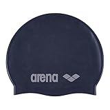 arena Classic Junior Unisex Silikon-Schwimmkappe, Schwimmkappe für Jungen und Mädchen, Badekappe...