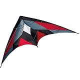 CIM Lenkdrachen - Katana Red Musthave - Kite für leichten bis kräftigen Wind - Abmessung: 170x90cm...