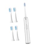minkissy Kabellose Elektrische Zahnbürste Für Erwachsene Schallzahnbürste Mit Vibrationsfunktion...