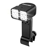 IMAGE Grilllampe Grill Licht 10 LEDs verstellbare BBQ Grillbeleuchtung mit Touch Schalter und...