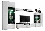 MEBLE KRYSPOL Wohnwand Wohnzimmer Solido – Wohnzimmer Möbel – Wohnwand Modern – Sideboard...