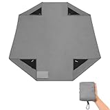Gelewuld Stranddecke Pocket Blanket, Picknickdecke 150 * 180 cm für 2-4 Erwachsene, wasserdicht...
