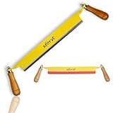 Xforst Zugmesser X-ET33 | Ziehmesser Entrindungswerkzeug 33,5 cm | Rindenschäler Wagnermesser mit...