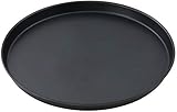 FMprofessional Pizzablech Ø 28 cm, hochwertiges Pizzabackblech, rundes Backblech aus Blaublech,...