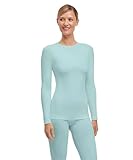 FALKE Damen Baselayer-Shirt Warm Round Neck W L/s Sh Funktionsmaterial schnelltrocknend 1 Stück,...