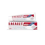 LACALUT AKTIV ZAHNCREME, 100ml Zahnpasta, sofort spürbare Straffung und Festigung des Zahnfleischs,...