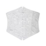 Zktfyshk Elegantes Vintage-inspiriertes Polyester-Korsett, formender Taillentrainer für formelle...