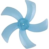 Eastocos 16 Zoll Haushalt Silence Fan Blade 5 Blätter Kunststoff Impelor mit Nuss Abdeckung...