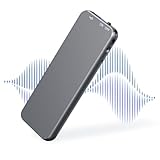 Howabo Digitaler Diktiergerät mit Typ-C-Anschluss und Metallgehäuse, 58GB Voice Recorder für...