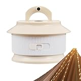 Outdoor String Lights, Solar String Lantern Lights Outdoor Garden, 2 In 1 Waterproof IPX4 Tent...