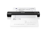 Epson Workforce ES-50, tragbarer A4 Dokumentenscanner mit hoher Scangeschwindigkeit, Scanner für...