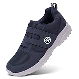Bigzagger Diabetiker Schuhe Herren Damen Extra Weit mit Klettverschluss Orthopädische Schuhe mit...