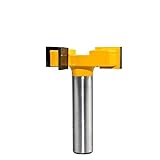 1Pc 4 Edge T Type Slotting Cutter Holzbearbeitungswerkzeug Router Bits for Holz Industrial Grade...