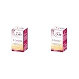 META CARE B-Complex – Umfassende Kombination aller 8 B-Vitamine – Ergänzt mit Mangan und Cholin...