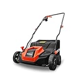 FUXTEC Elektro-Vertikutierer FX-EV320ECO, Rasenlüfter mit 1300 Watt Power, 32 cm Arbeitsbreite und...