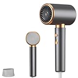 Journeyside Haartrockner Ionen, Professioneller Haartrockner 2000W mit 1 Fön Concentrators, 2...