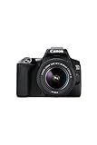 Canon EOS 250D Digitalkamera - mit Objektiv EF-S 18-55mm F4-5.6 IS STM (24, 1 Megapixel, 7, 7 cm (3...