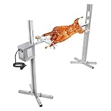 hzexun BBQ Edelstahl Spanferkelgrill mit Motor,drehen Bis zu 100 kg Schwein,Elektrisches Edelstahl...