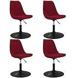 ULUYYUC Dining Chair Küchenstühle Stühle Esszimmer Schminkstuhl - Esszimmerstühle 4 STK. Drehbar...