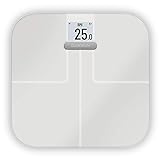 Garmin Index S2 Smart Waage – misst das Gewicht, Gewichtstrend, Körperfettanteil, Muskelmasse,...